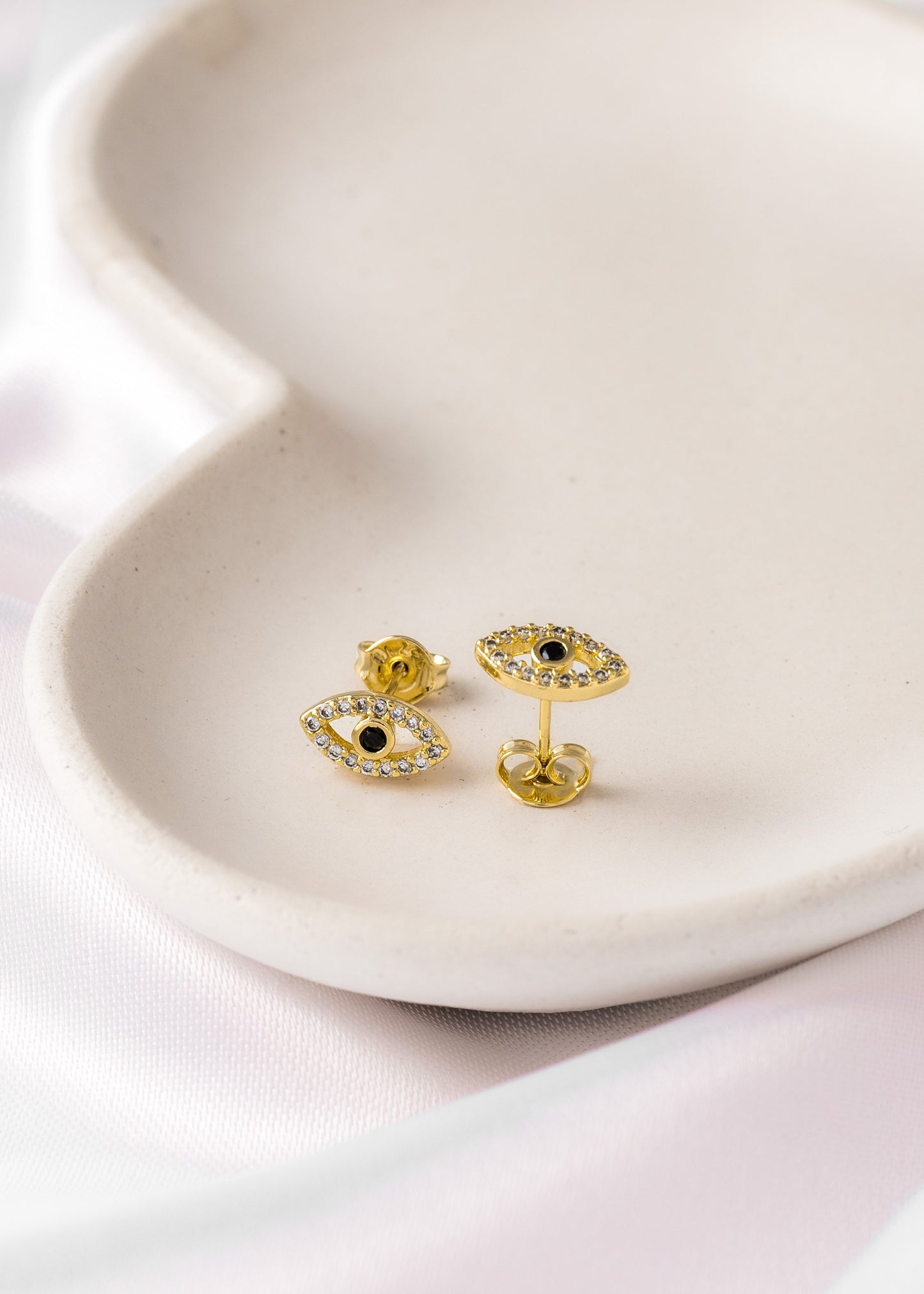 Topitos de oro laminado 18k Ref: 34003