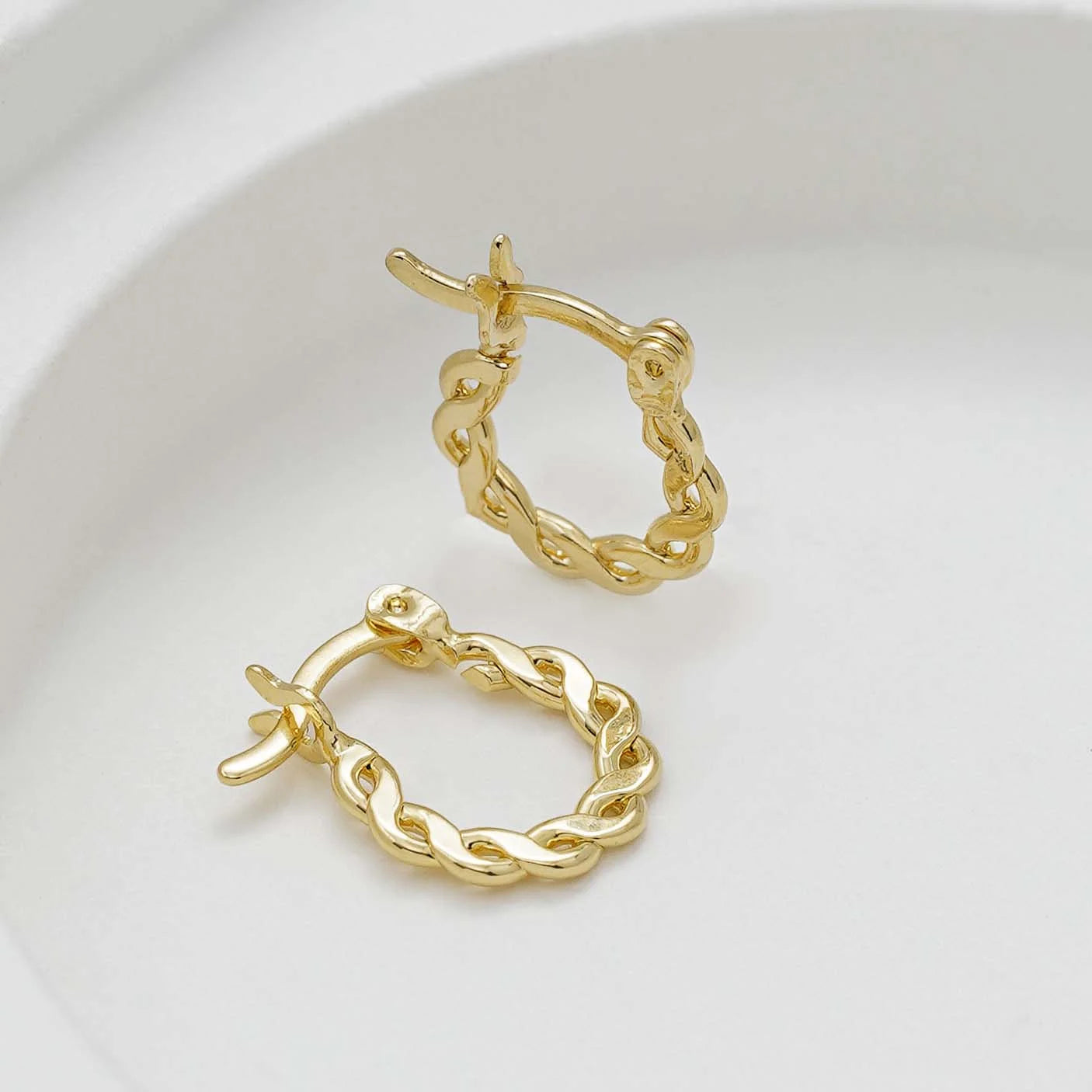 Candonga de oro laminado 18k Ref. 34126