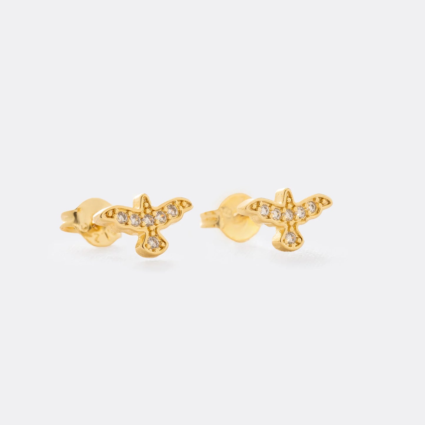 Topitos de oro laminado 18k Ref. 34230