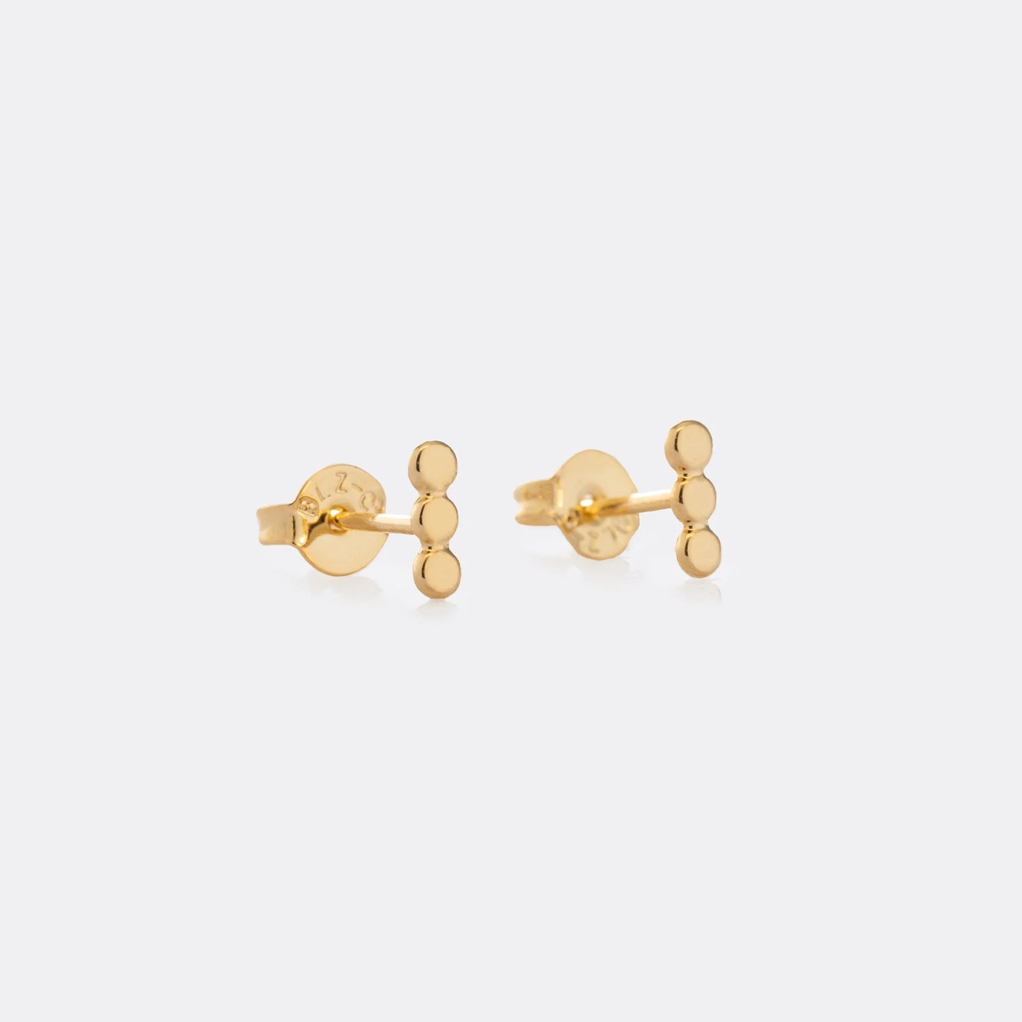Topitos de oro laminado 18k Ref. 34244