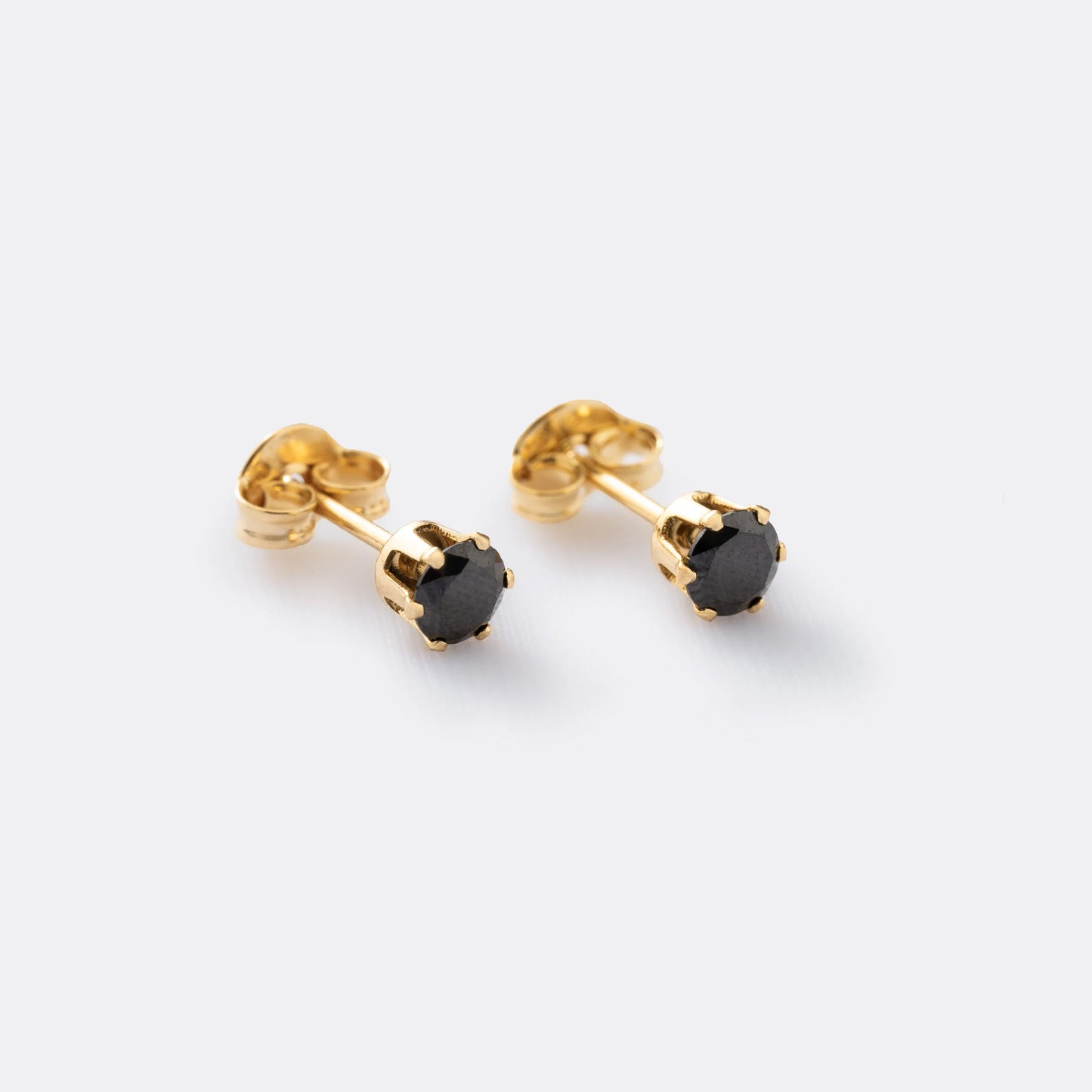 Topitos de oro laminado 18k hombre Ref. 33022-NEGRO