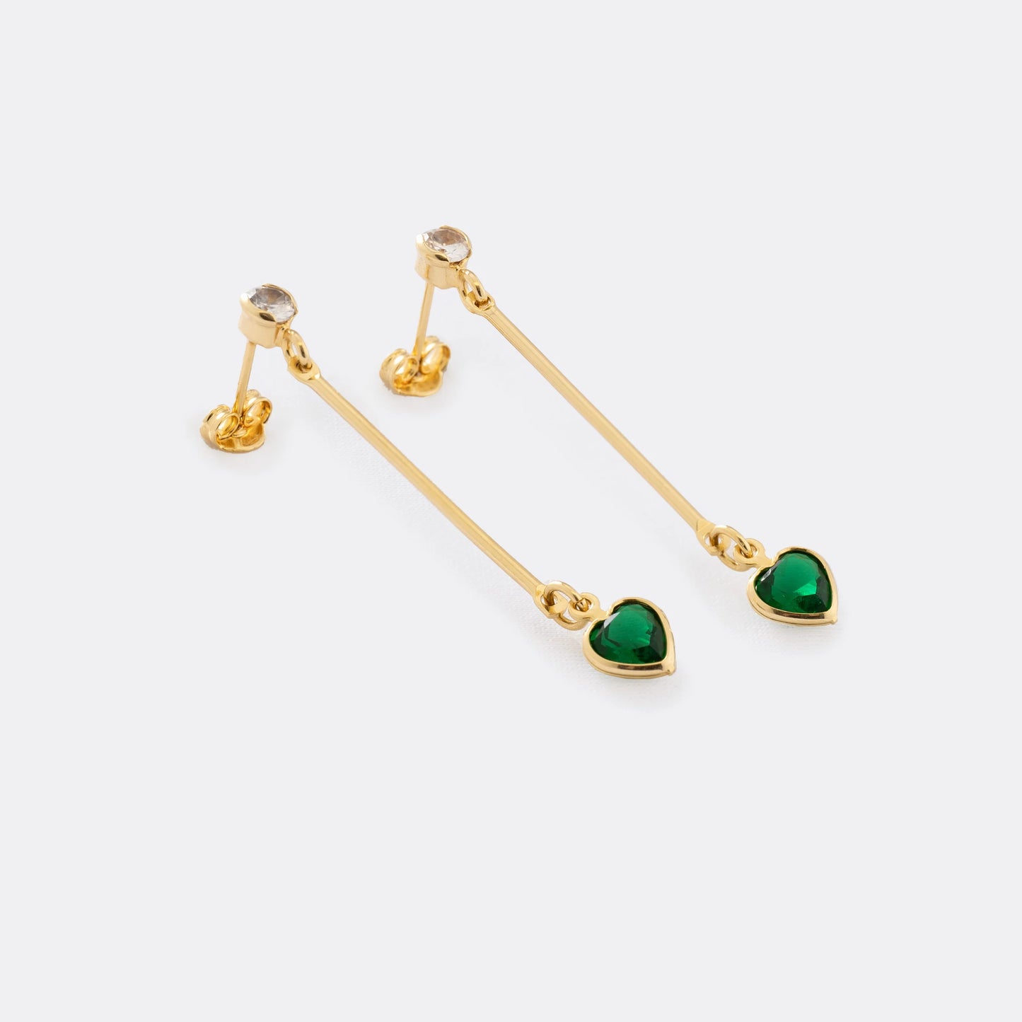 Arete de oro laminado 18k Ref. 34111