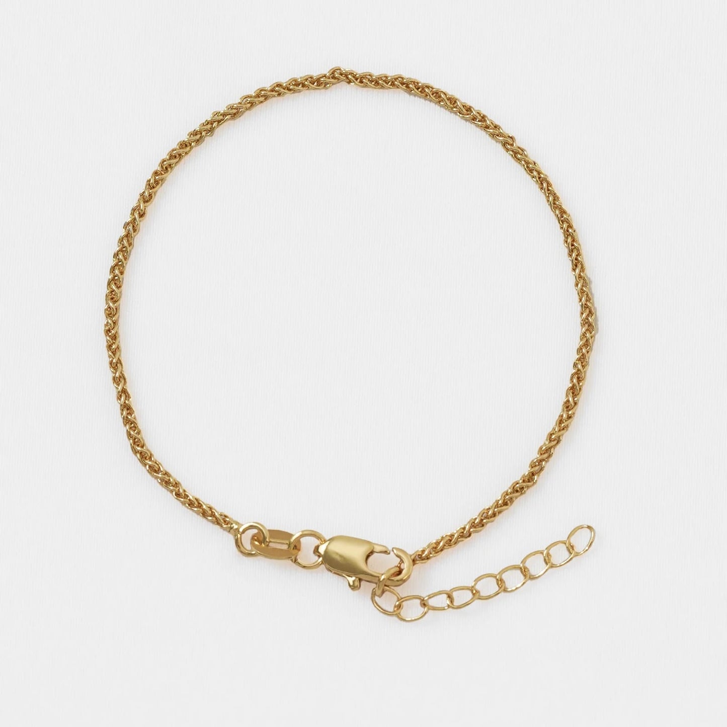 Pulsera en oro laminado 18k de 16.5cm Ref:50011