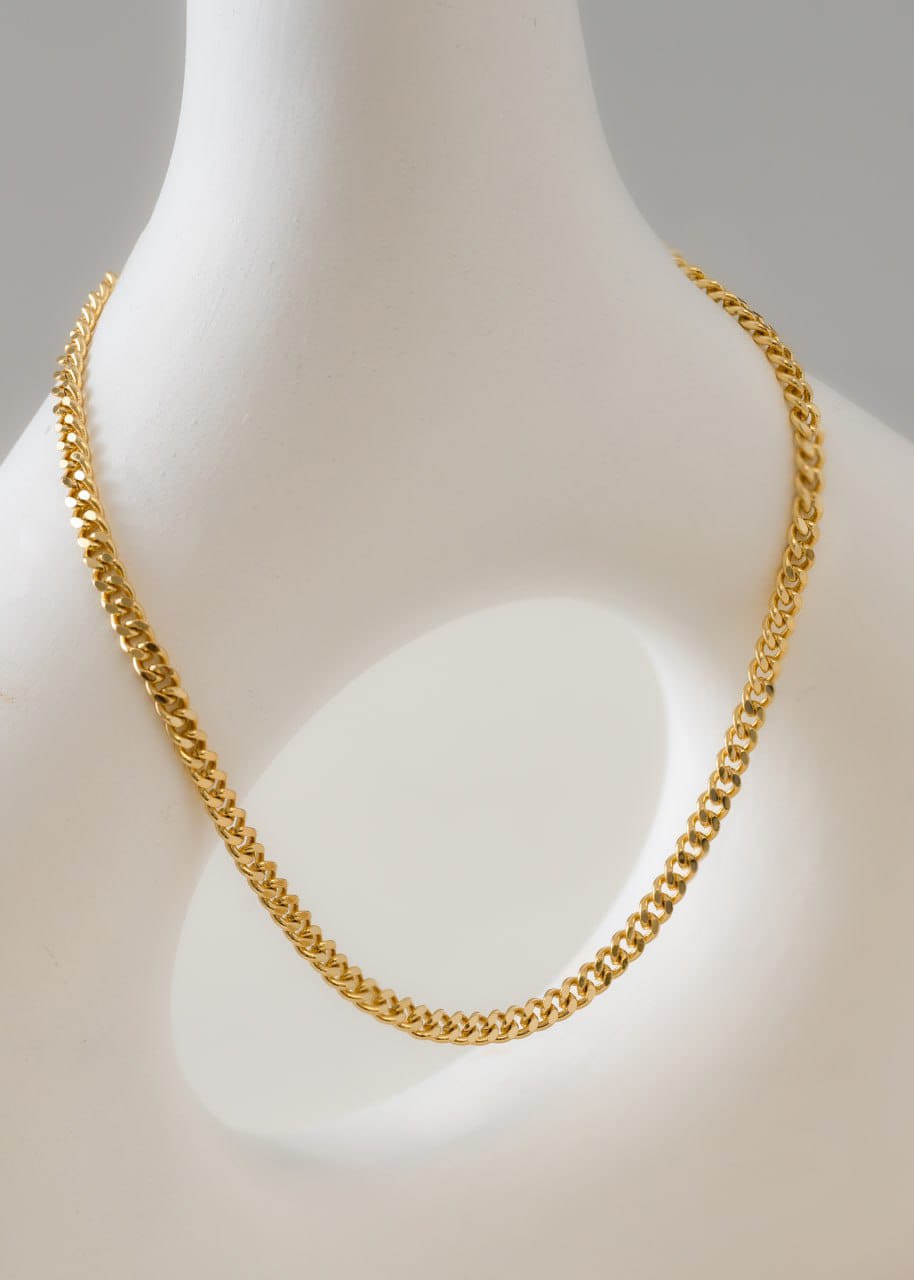 Cadena en oro laminado 18k de 65cm Ref 40028