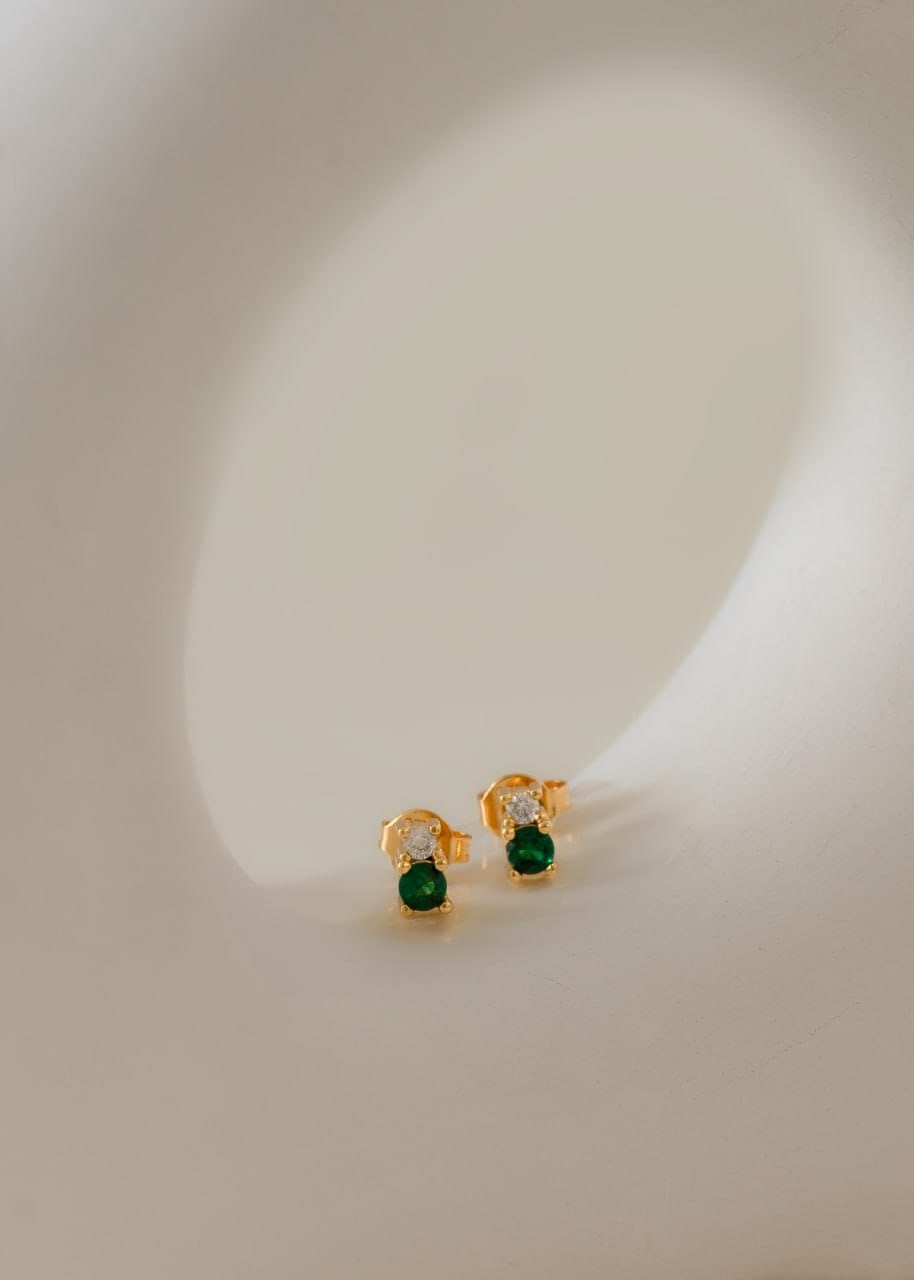 Topitos de oro laminado 18k Ref 34269