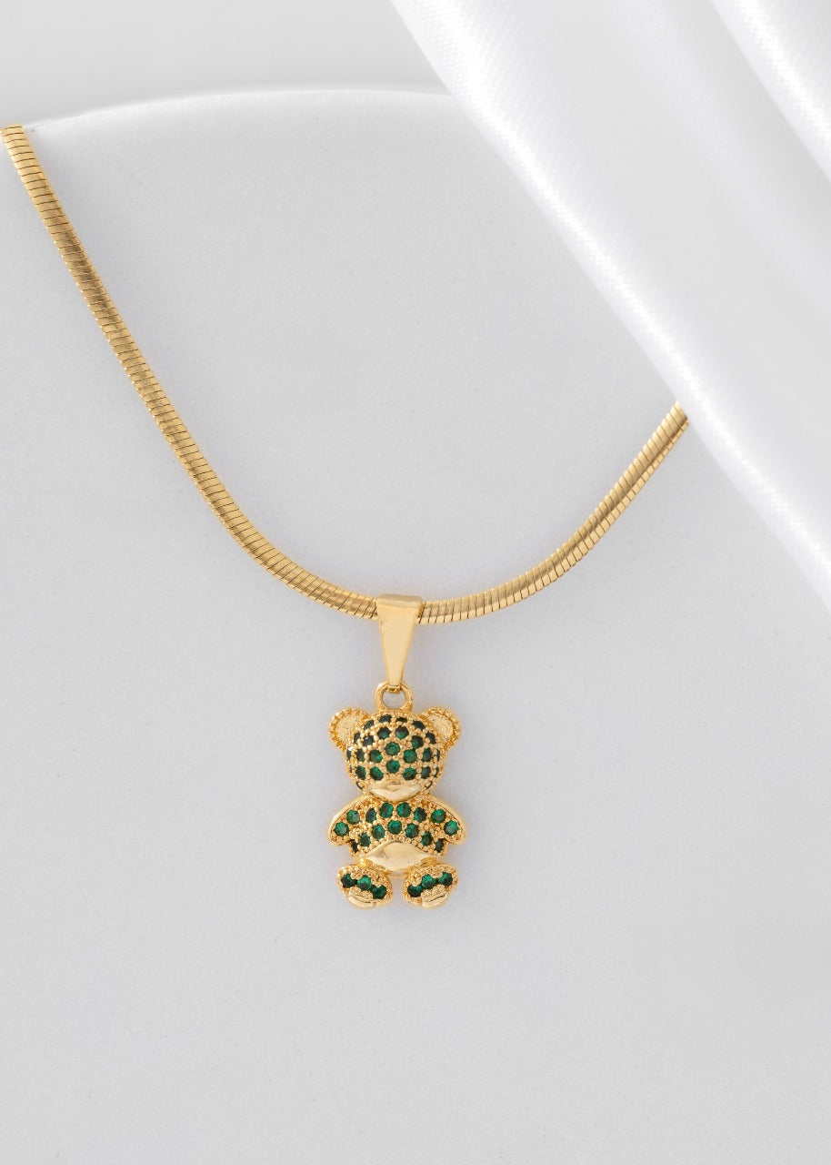 cadena y dije oro laminado 18k