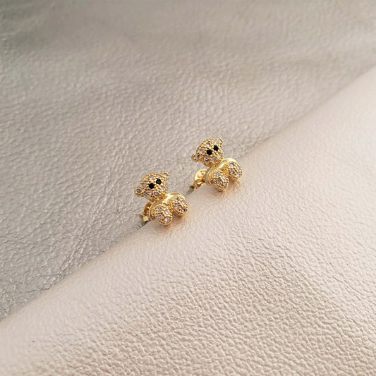 Topitos de oro laminado 18k  Ref: 33003