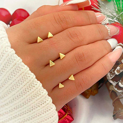Topitos de oro laminado 18k Ref. 34122
