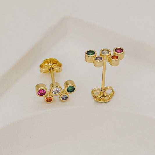 Topitos de oro laminado 18k Ref. 34159