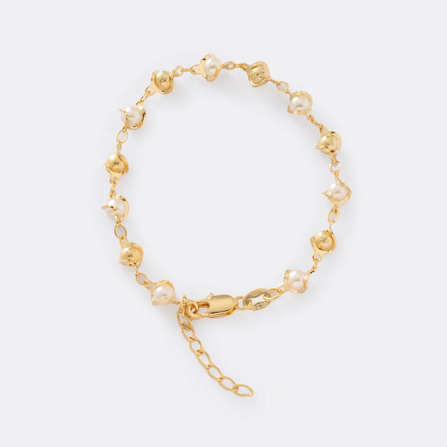 Pulsera en oro laminado 18k de 16cm Ref. 54091