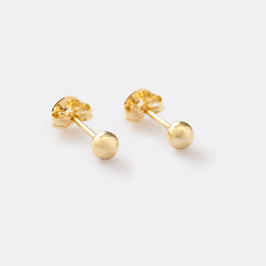 Topitos de oro laminado 18k hombre  Ref. 33034