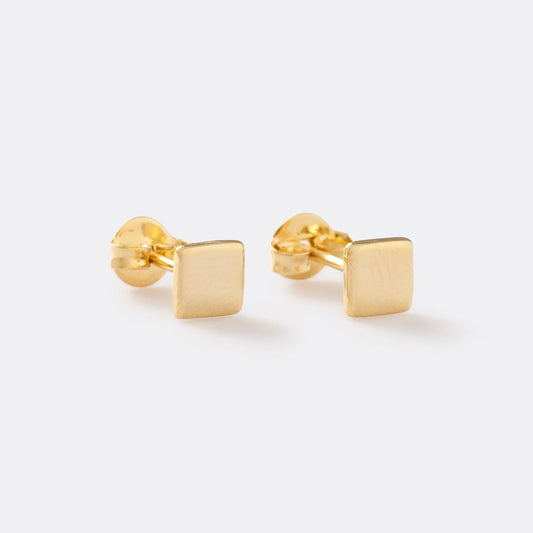 Topitos de oro laminado 18k hombre  Ref. 34214