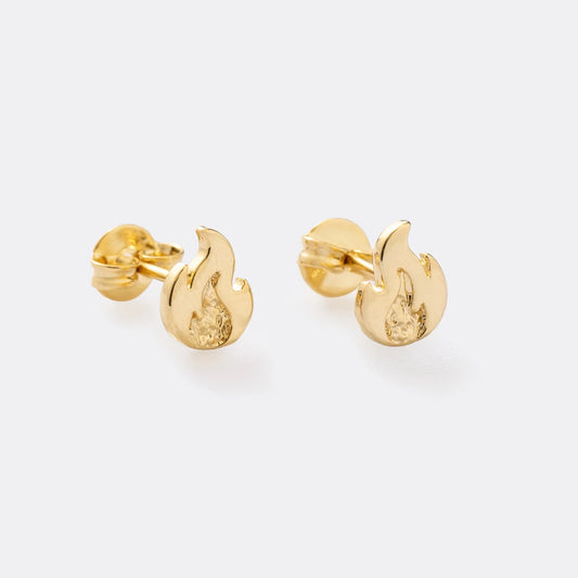 Topitos de oro laminado 18k hombre Ref. 34064