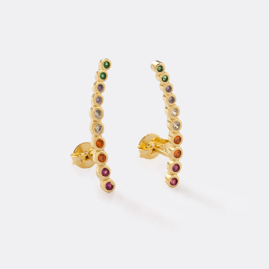 Topitos de oro laminado 18k Ref. 34157
