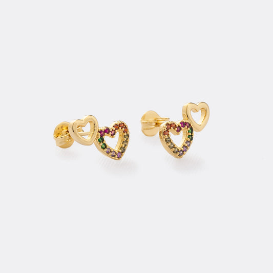 Topitos de oro laminado 18k Ref. 34165