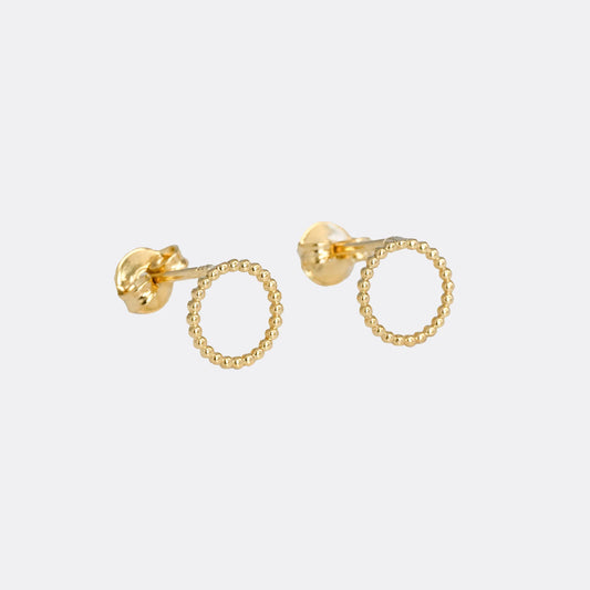 Topitos de oro laminado 18k Ref. 34182