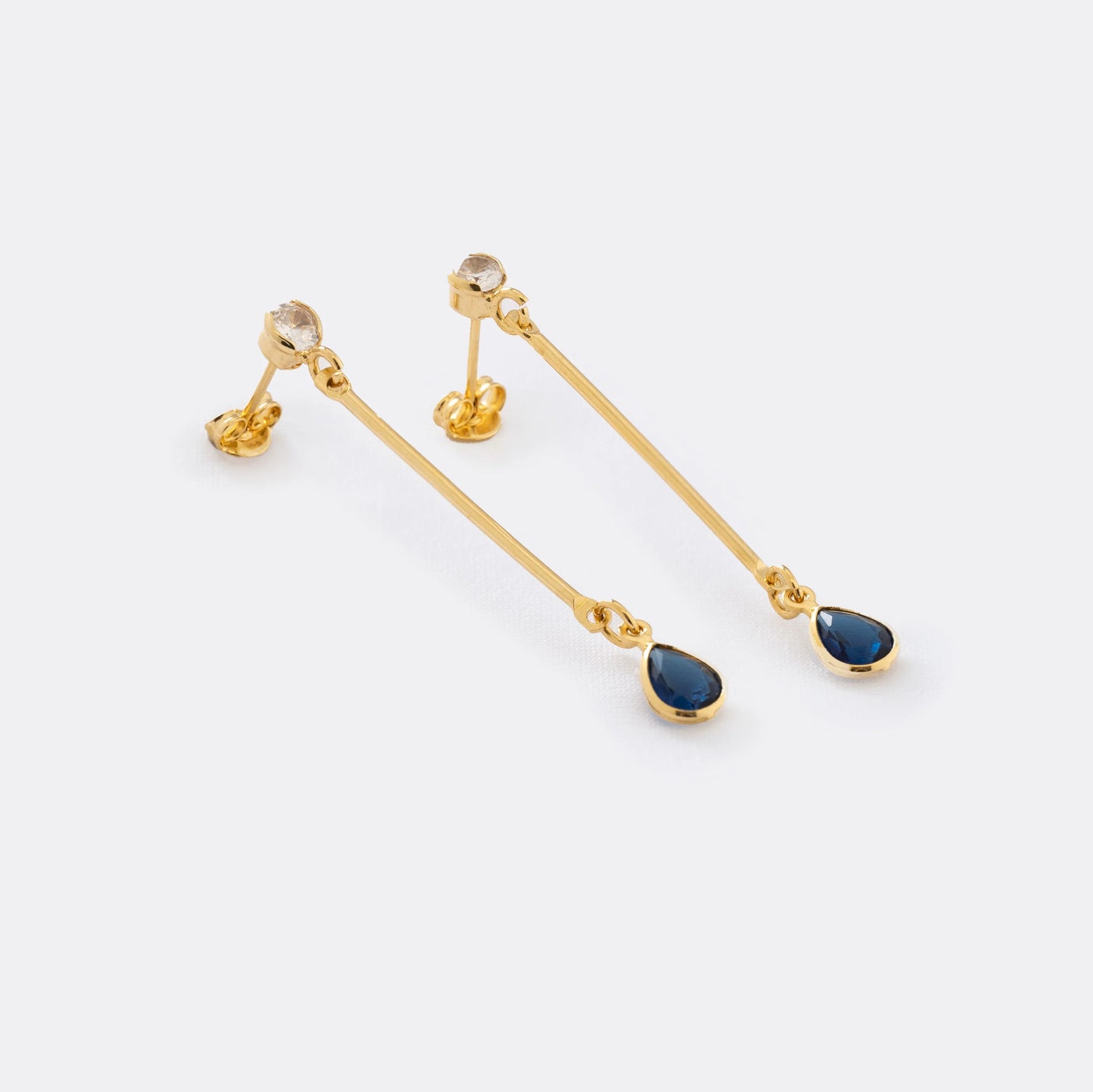 Arete de oro laminado 18k Ref. 34113