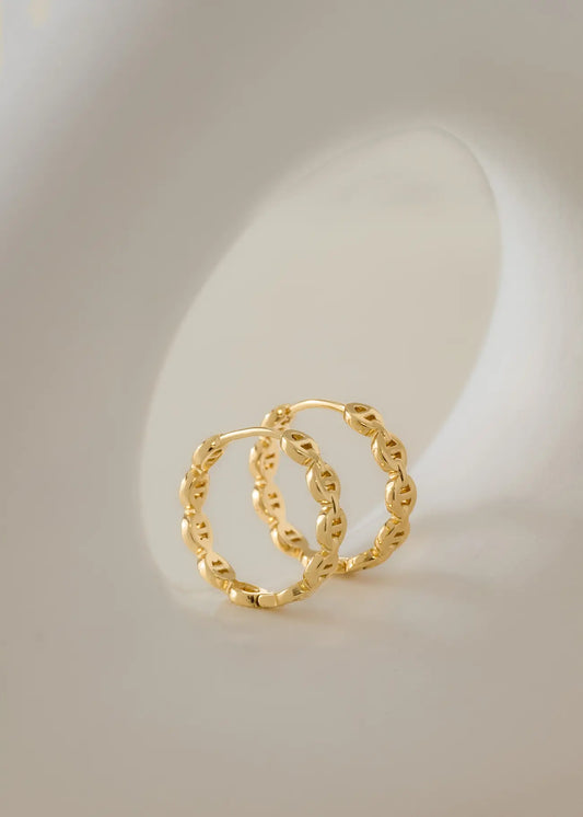 Candonga de oro laminado 18k Ref. 34296