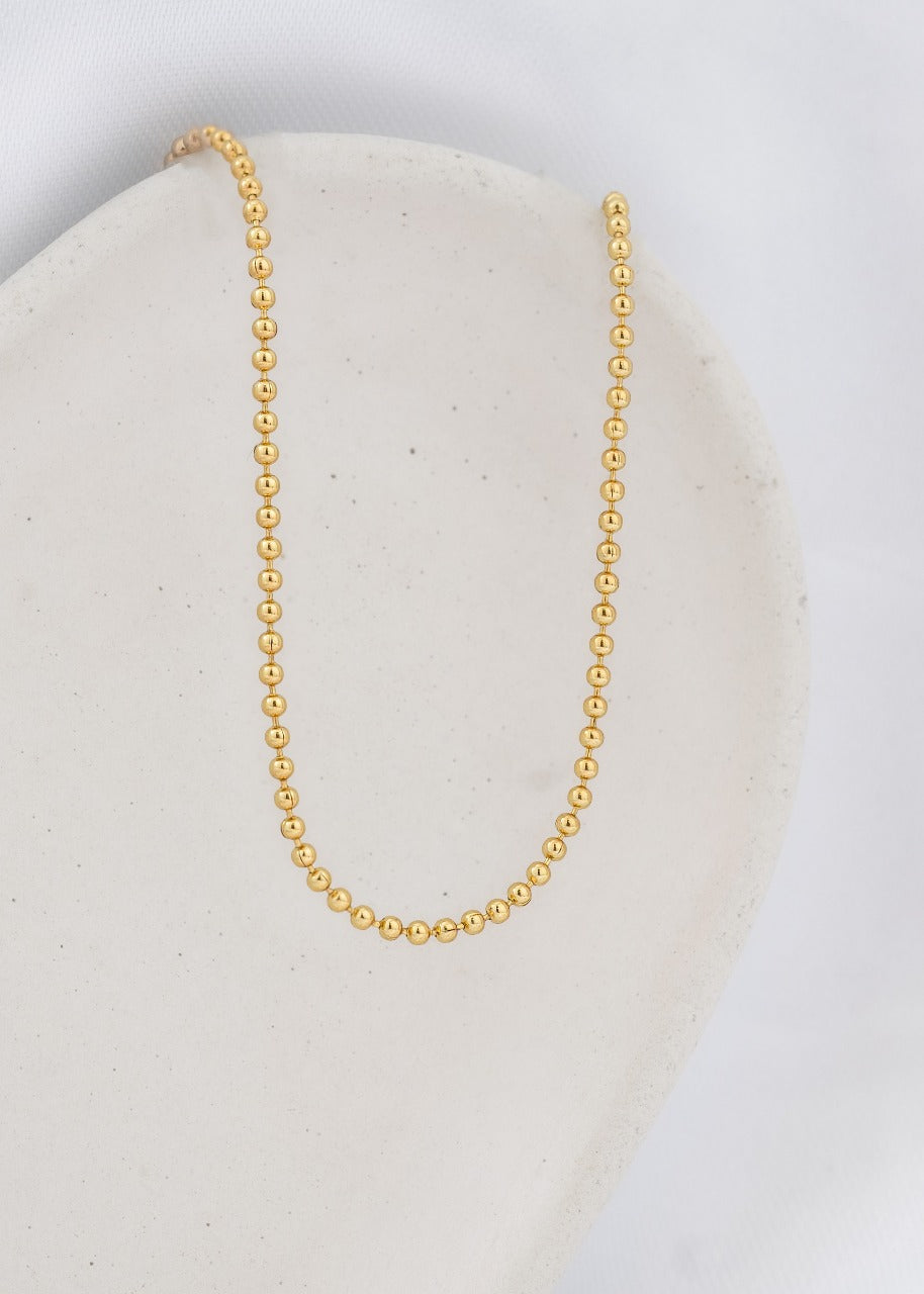 Cadena en oro laminado 18k de 45cm Ref:44986