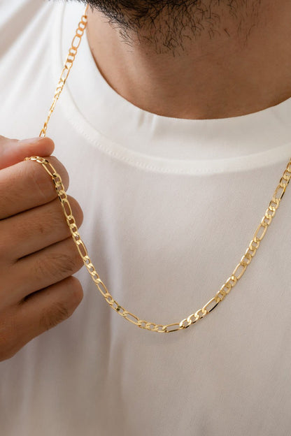 Cadena en oro laminado 18k de 65cm  Ref 40038